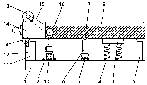 Conveying device for quartz crystal oscillator machining