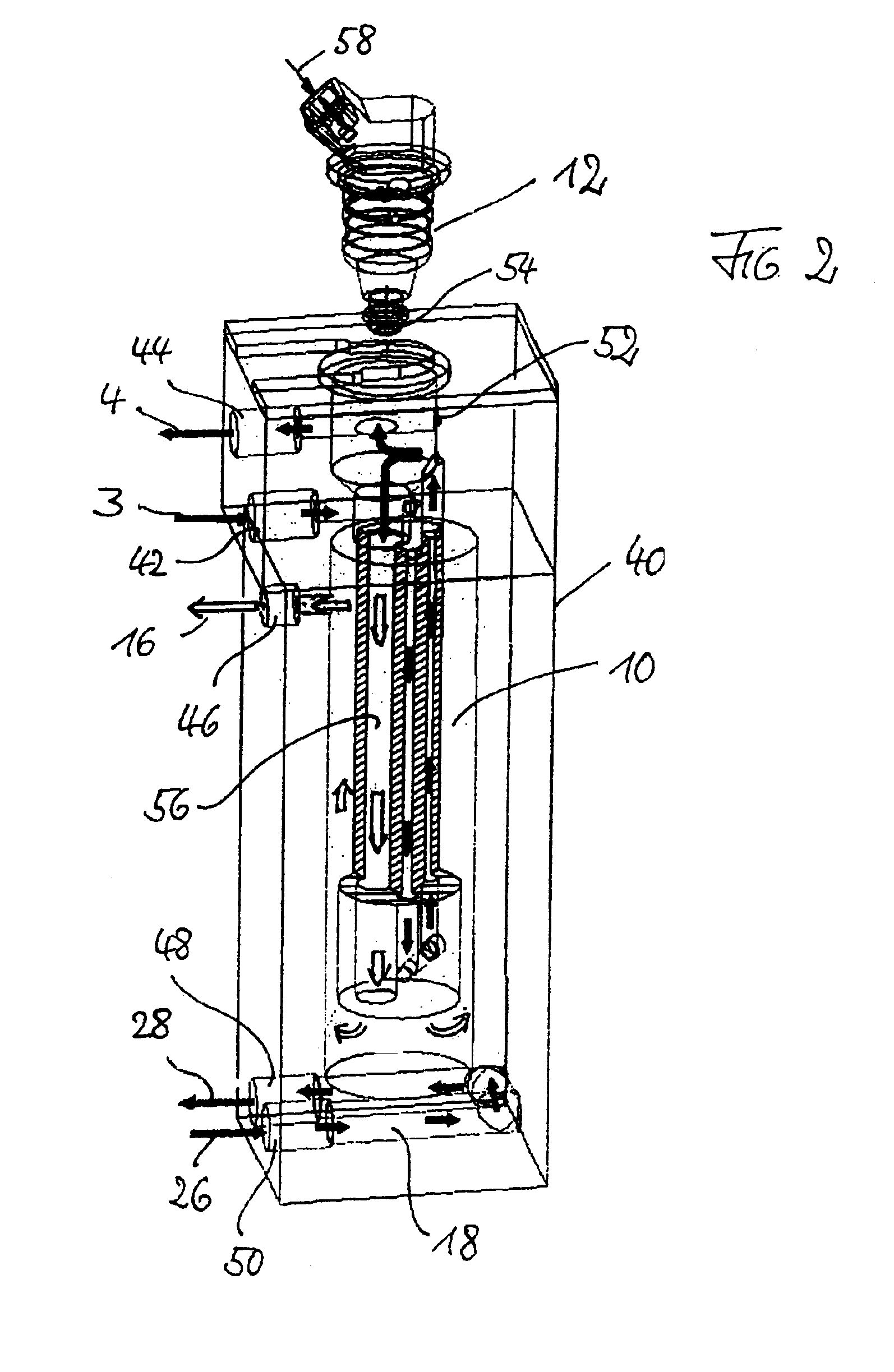 Method of supplying liquid gas to an internal combustion engine, a fuel supply system and a fuel supply aggregate