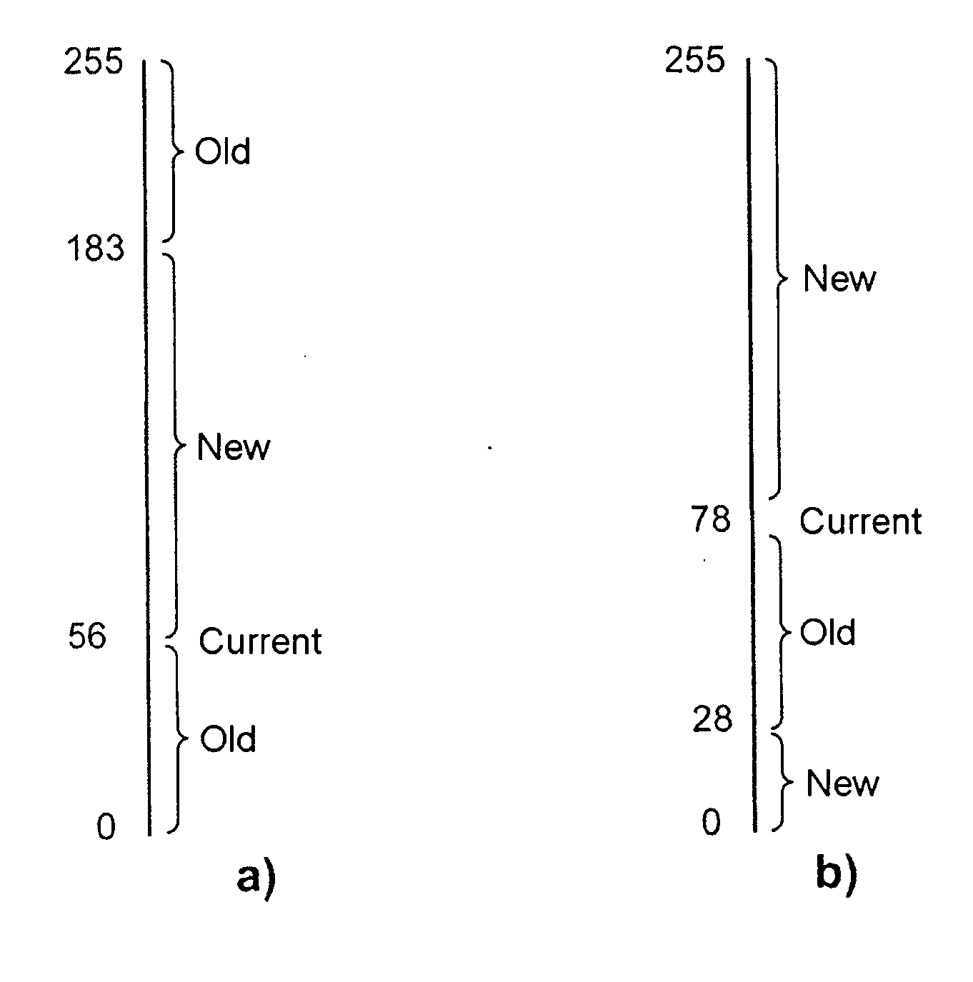 Method for updating a data record and device for carrying out the method