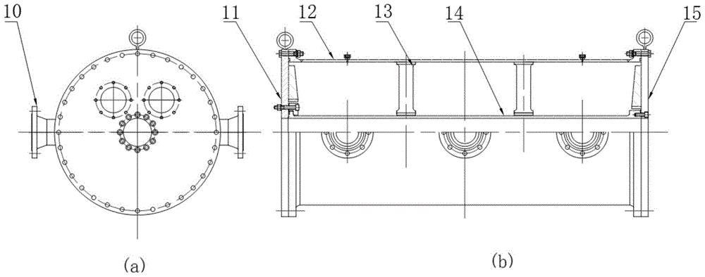 A slidable double-barrel structure pressure stabilization chamber for direct-coupled tests of solid impulse engines