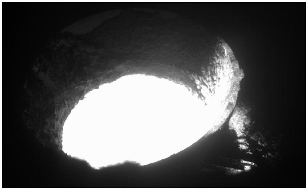 Slag liquid level real-time detection method, device and equipment, and storage medium