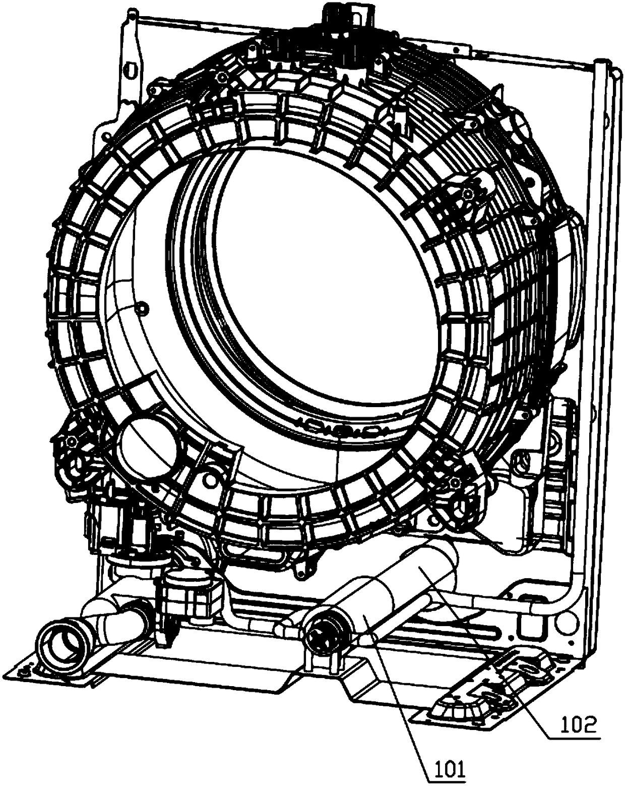 Water purification system and washing machine