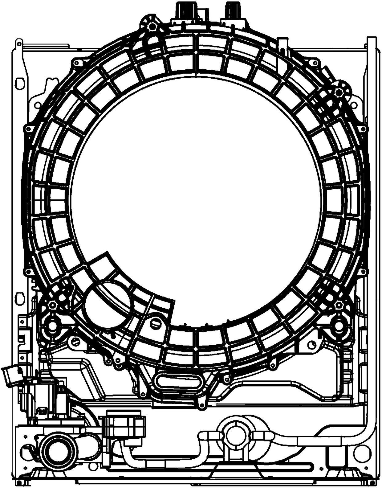 Water purification system and washing machine