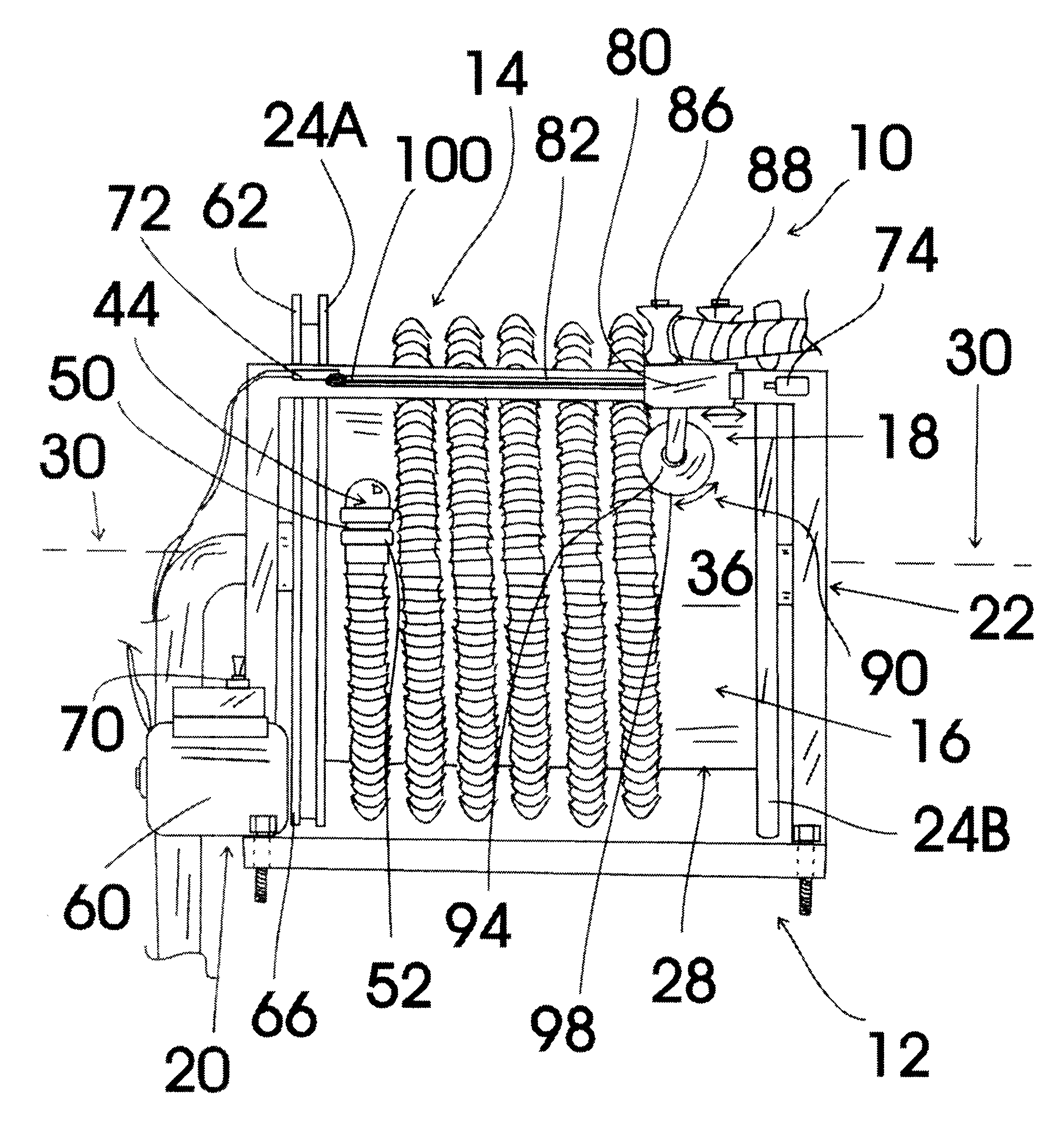 Vacuum hose assembly for a permanently installed building vacuum cleaner system