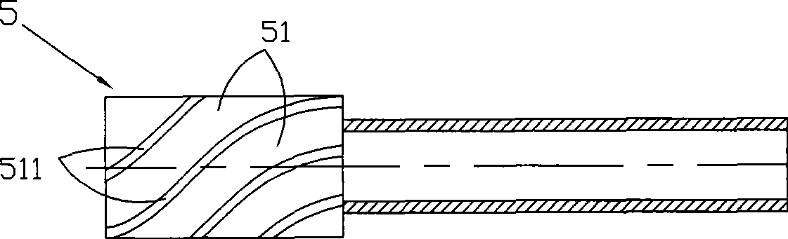 Method and device for blowing breeze to pure oxygen smelting mobile filling bed smelting furnace