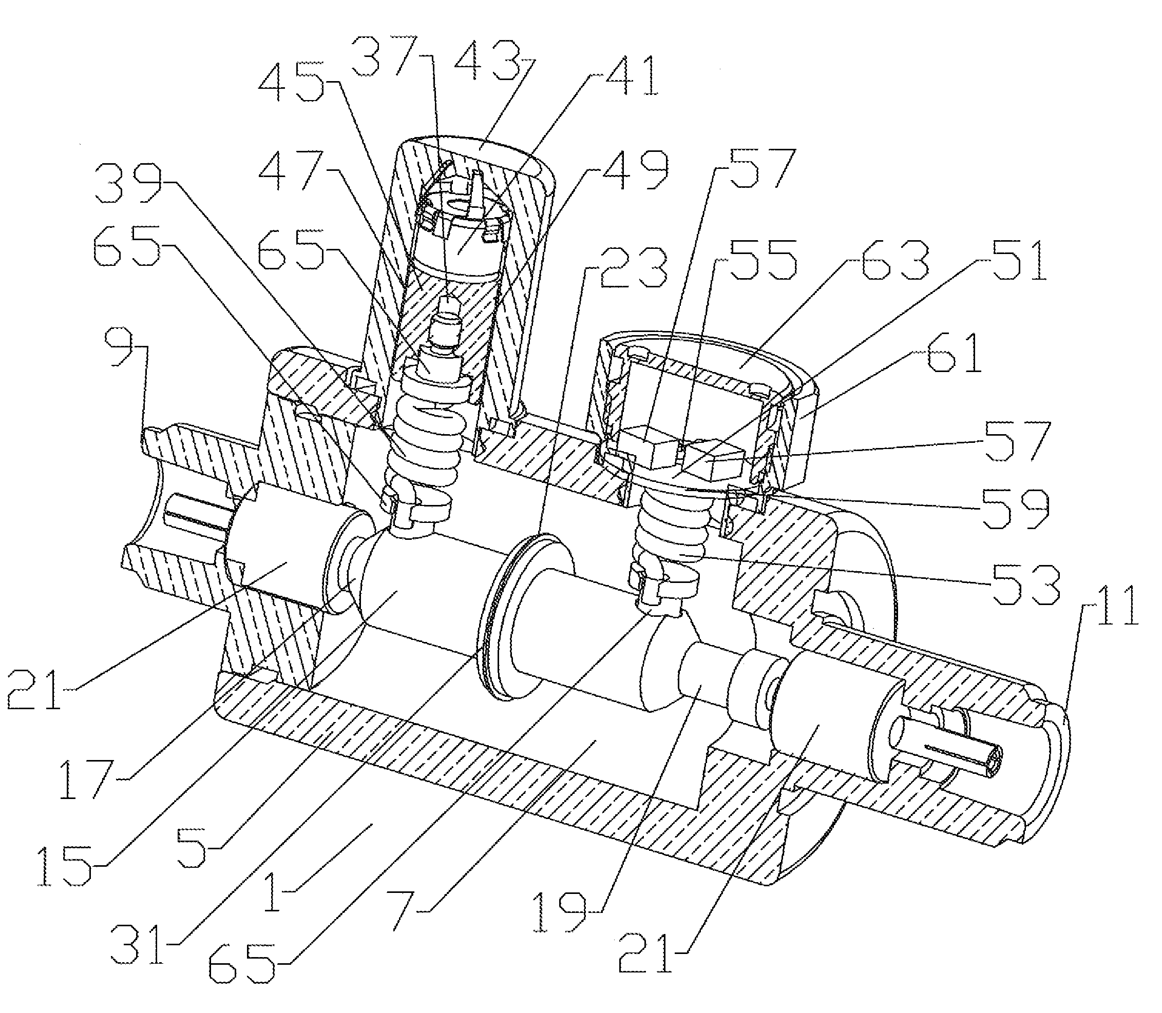 Coaxial In-Line Assembly