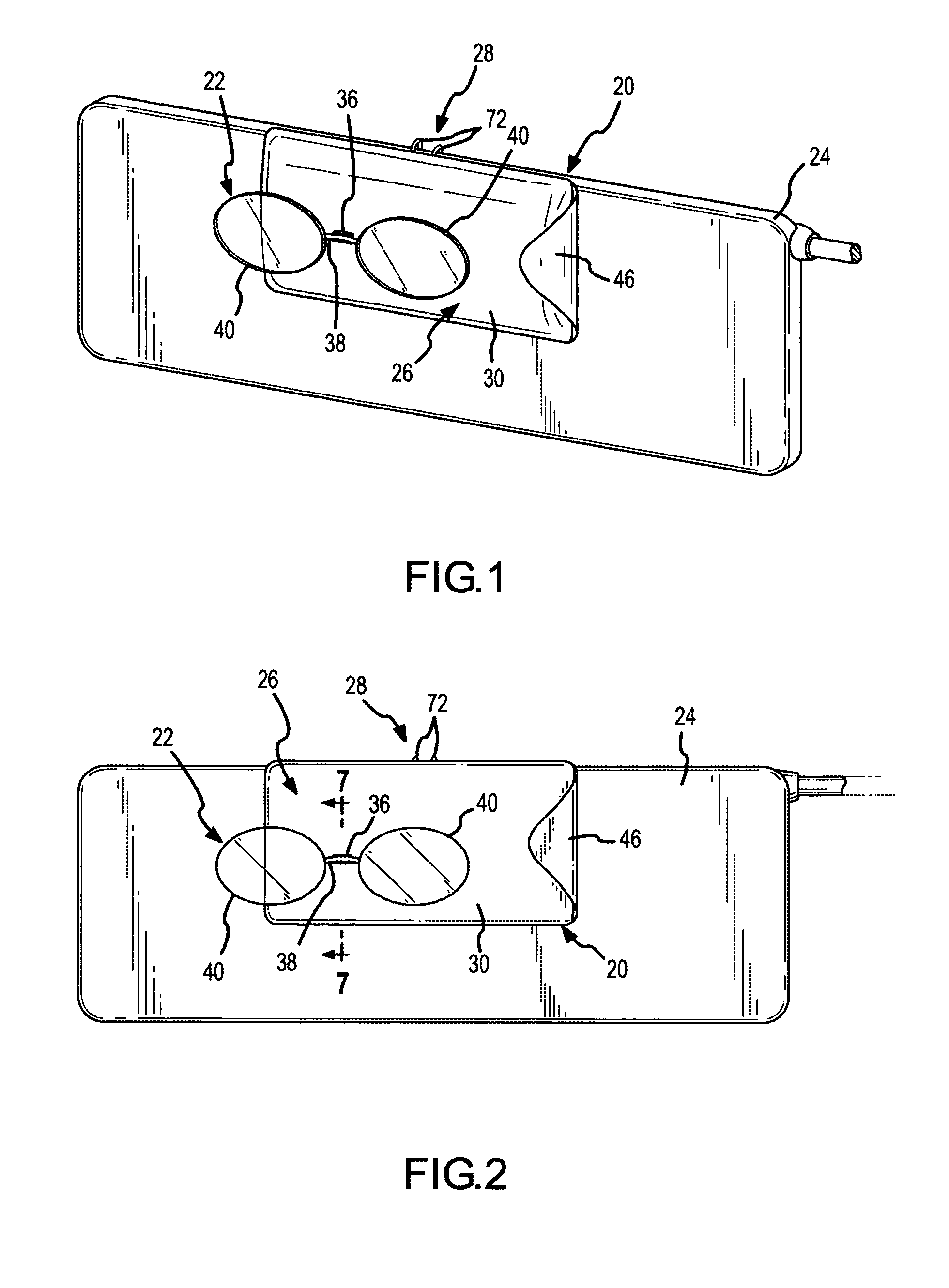 Apparatus and method for retaining and accessing clip-on sunglasses