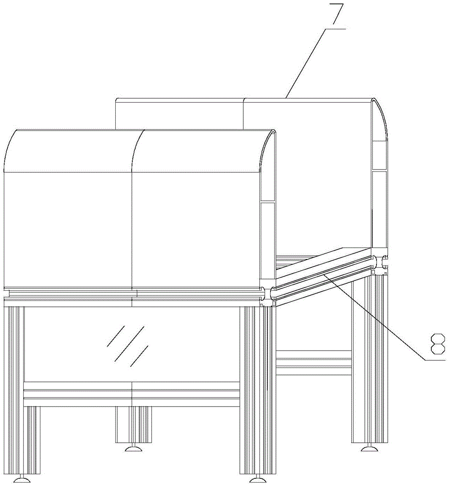 A belt type circular transmission device