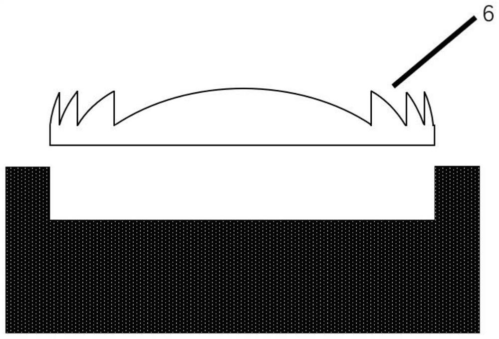 Method for preparing ultra-light Fresnel lens