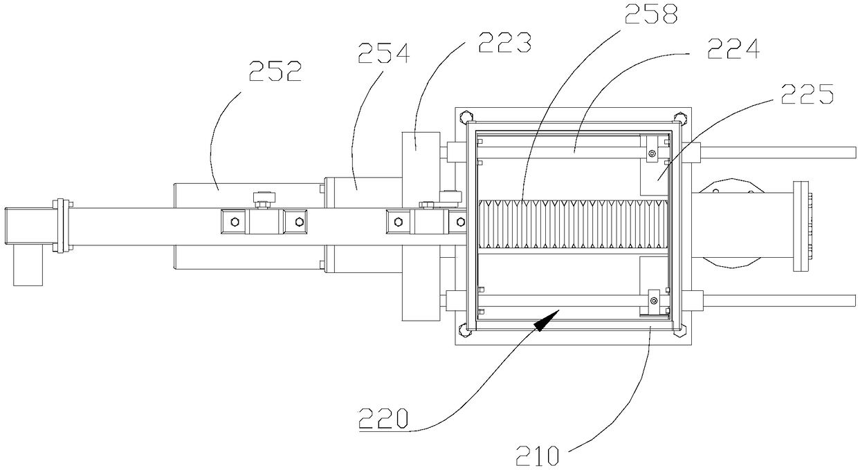 Pill putting device, automatic pill putting system and plaster refining device