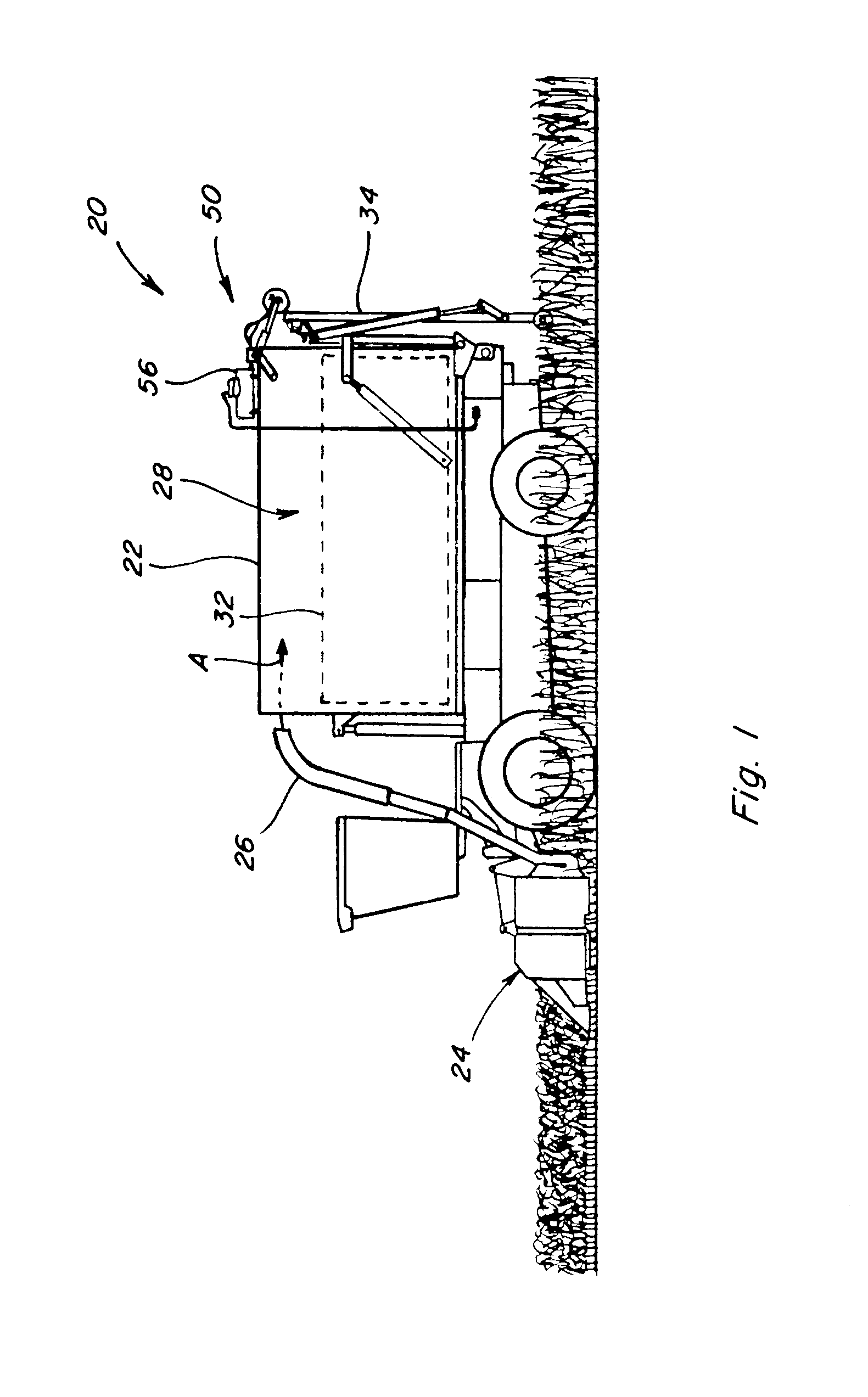 System and method for protecting a cotton module during the unloading process