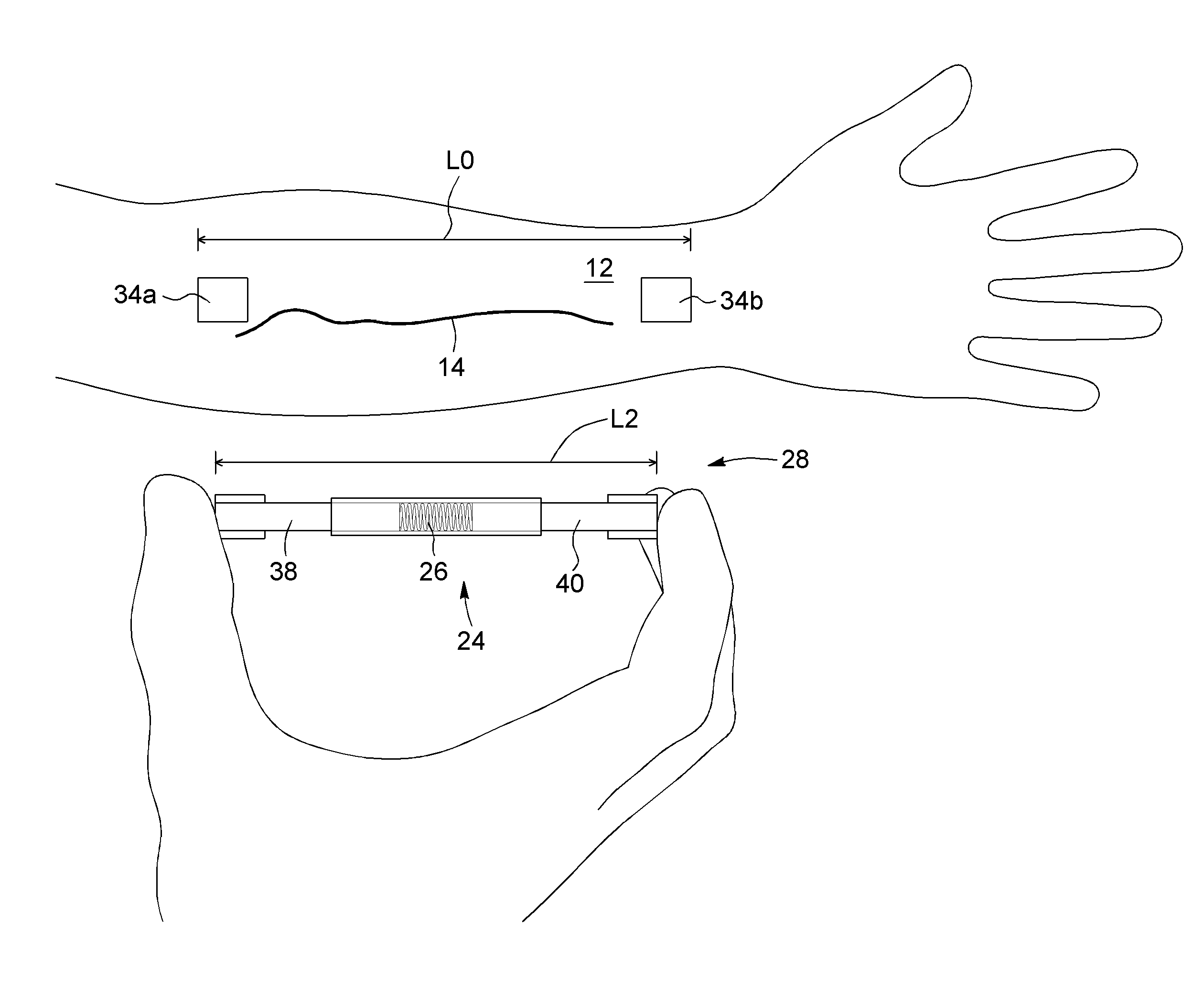 Device, use thereof and method for reducing scarring of wound