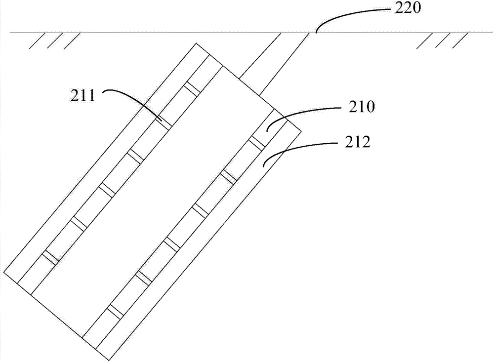 Earth electrode installation method and earth electrode