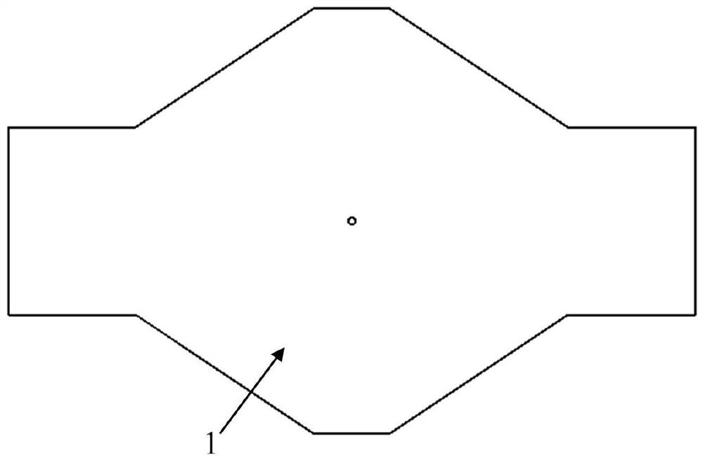 Broadband liquid attenuator based on T-shaped resistance network