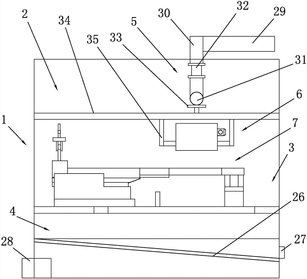 Anti-blocking device for sewage treatment