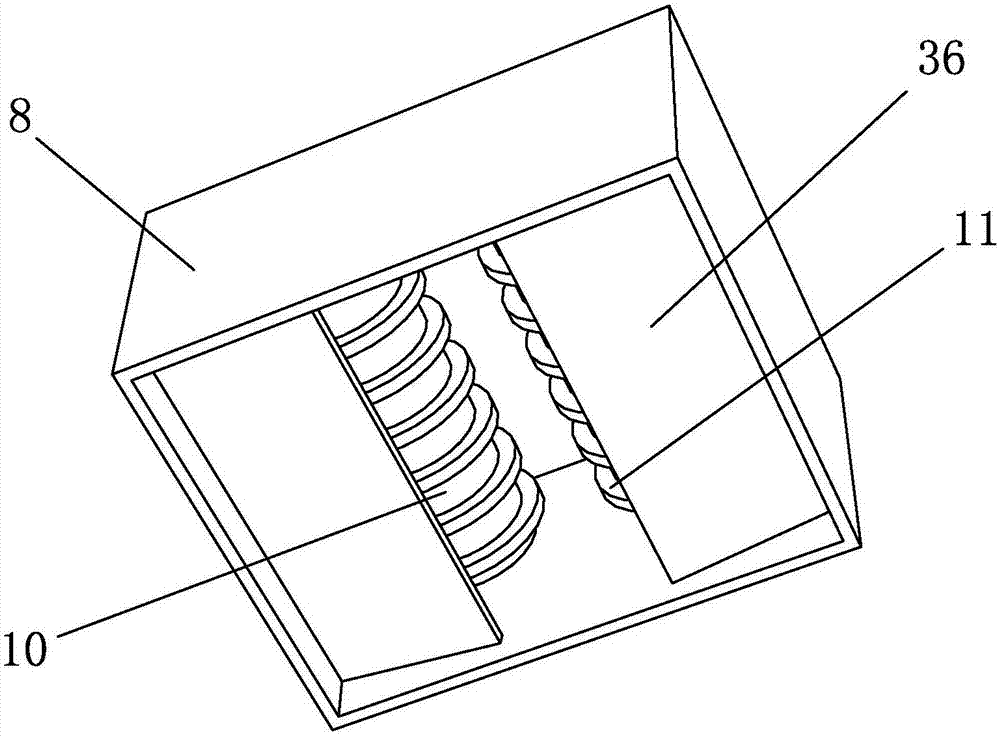 Anti-blocking device for sewage treatment