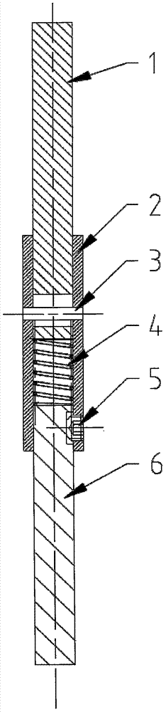 Elastic spine fixing system and pressure-adjustable fixing rods