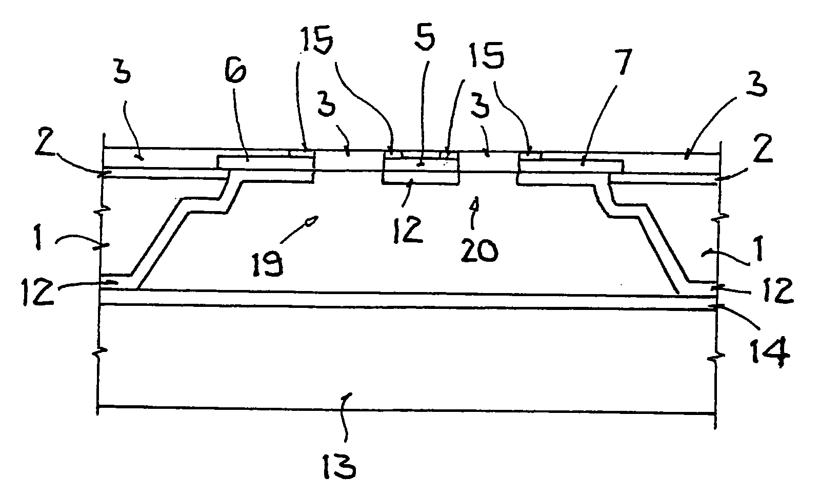 Method for producing a coplanar waveguide system on a substrate, and a component for the transmission of electromagnetic waves fabricated in accordance with such a method