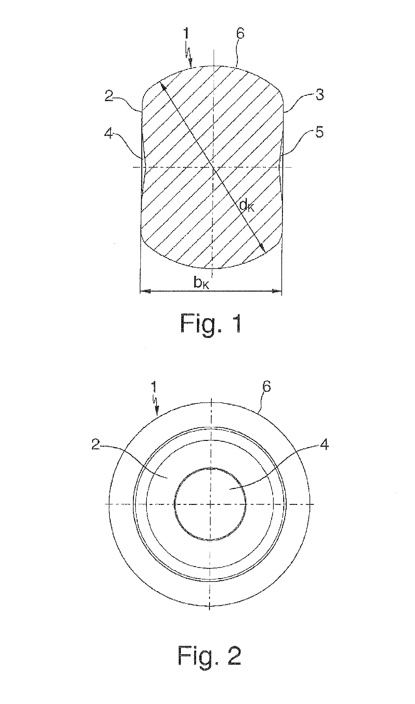 Method for producing the rolling elements of a ball roller bearing