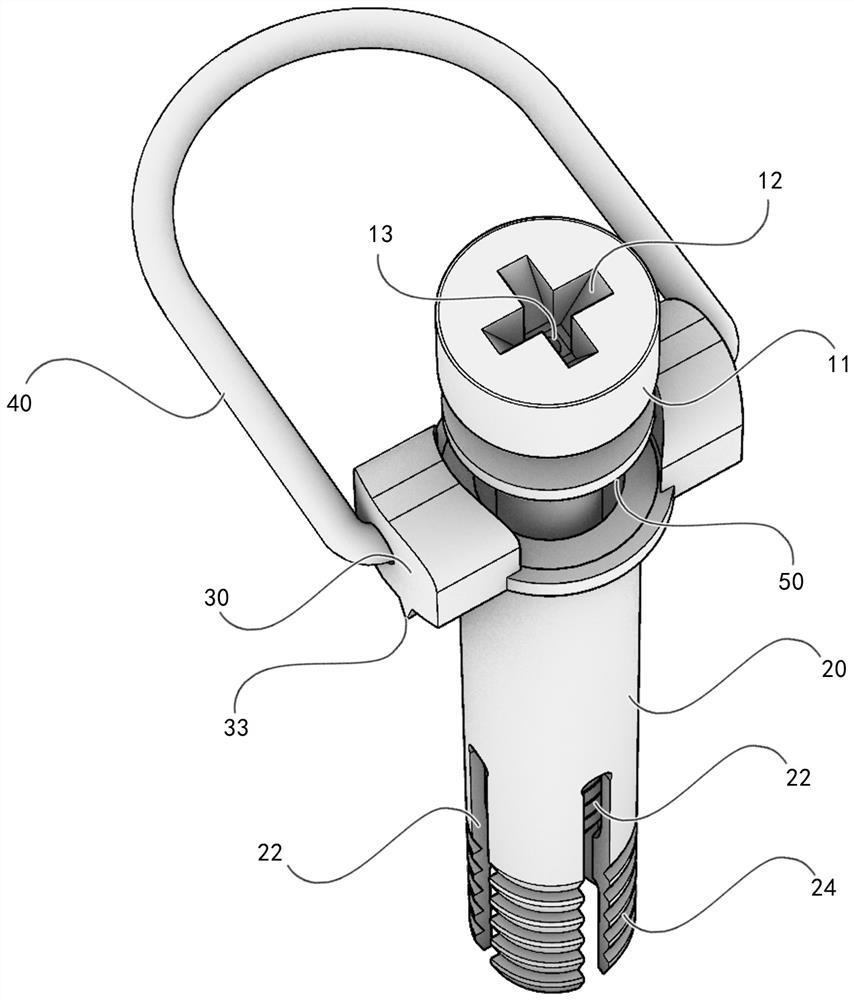 Expansion bolt capable of injecting glue into bolt and using method of