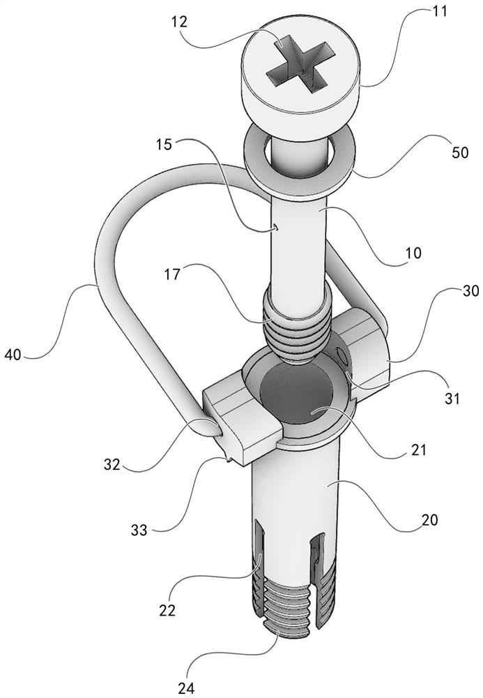 Expansion bolt capable of injecting glue into bolt and using method of expansion bolt