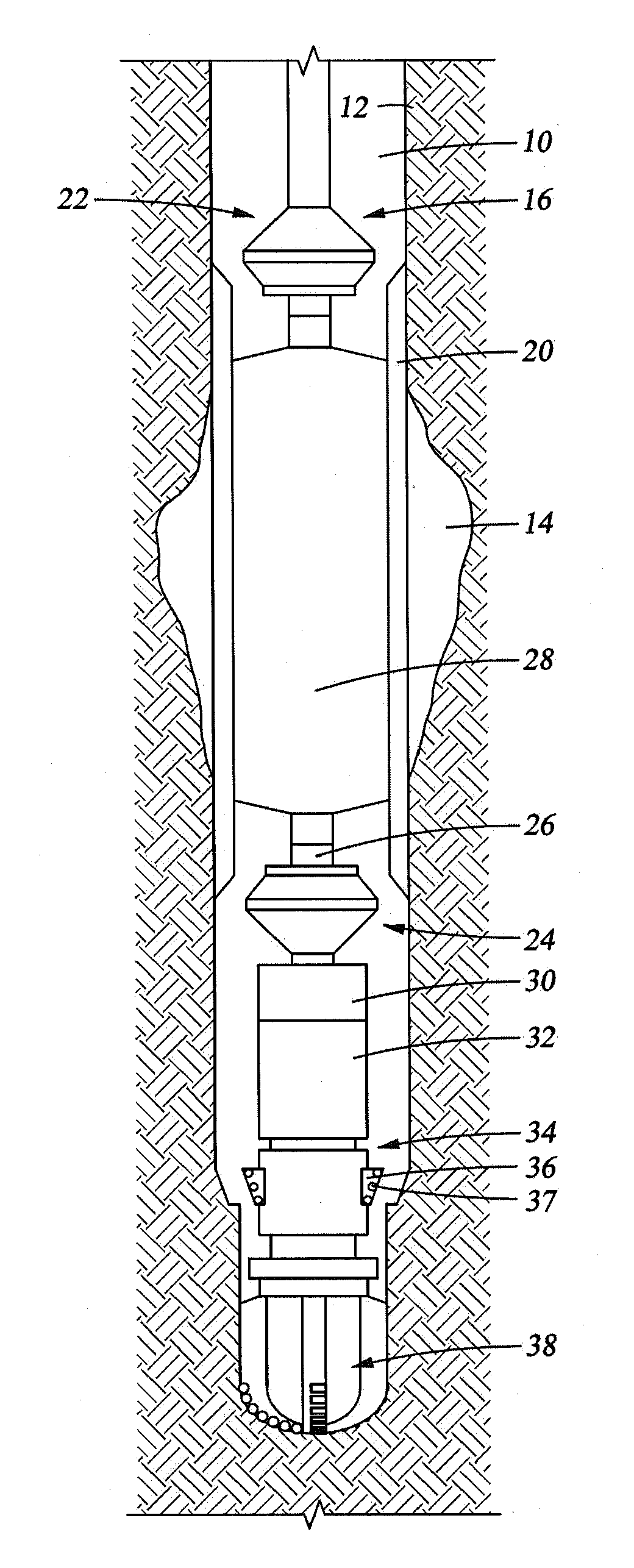 A Bottom Hole Assembly For Deploying An Expandable Liner In a Wellbore