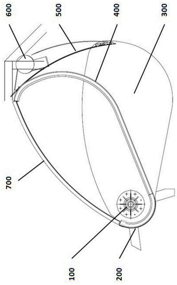 A vehicle side window rotary opening and closing system