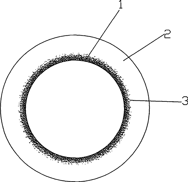 Inner particle reinforced cylinder liner and method of making the same