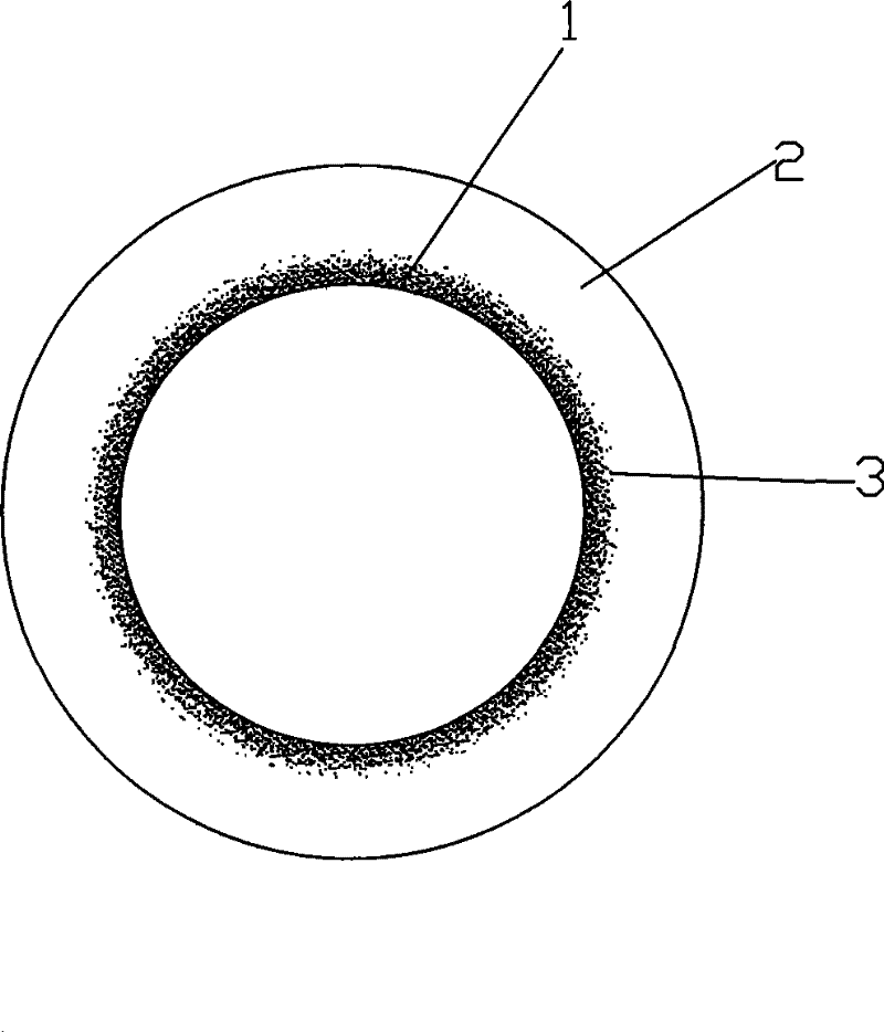 Inner particle reinforced cylinder liner and method of making the same