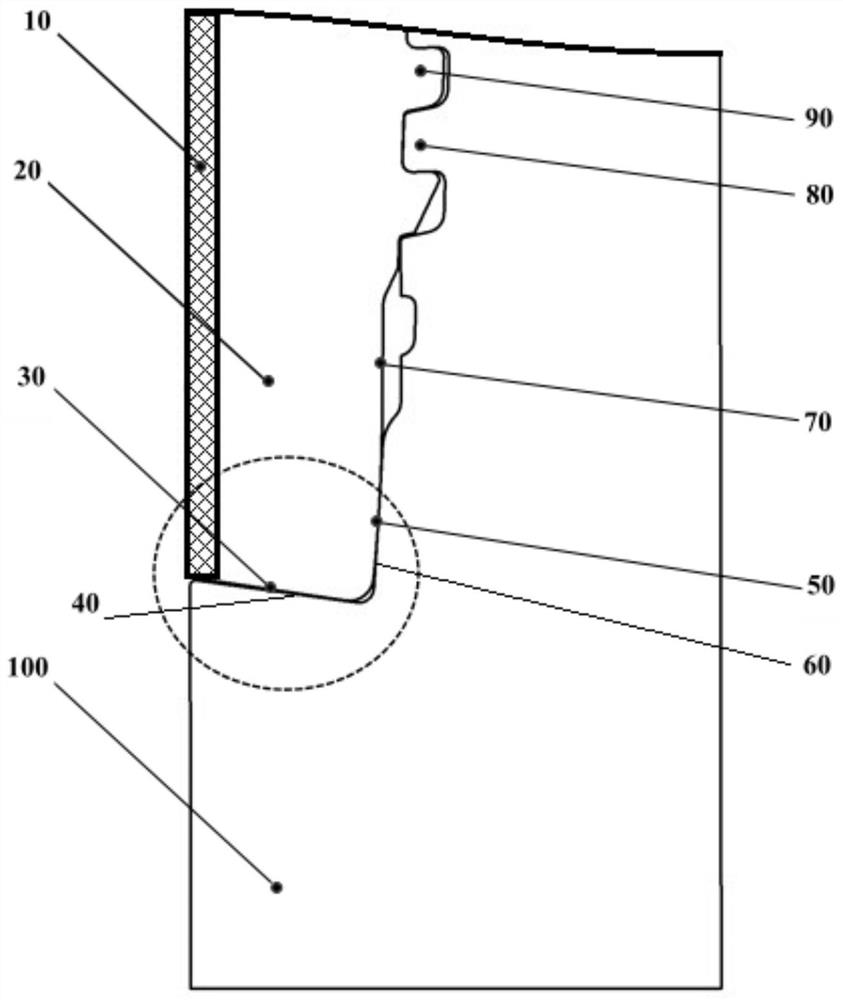 Local additive manufacturing method of bimetal composite oil well pipe screwed joint