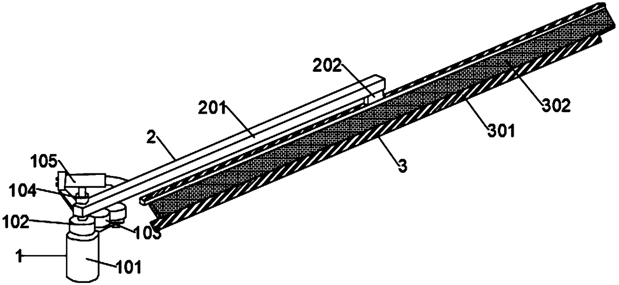 Plastic part of automobile wiper and preparation method thereof