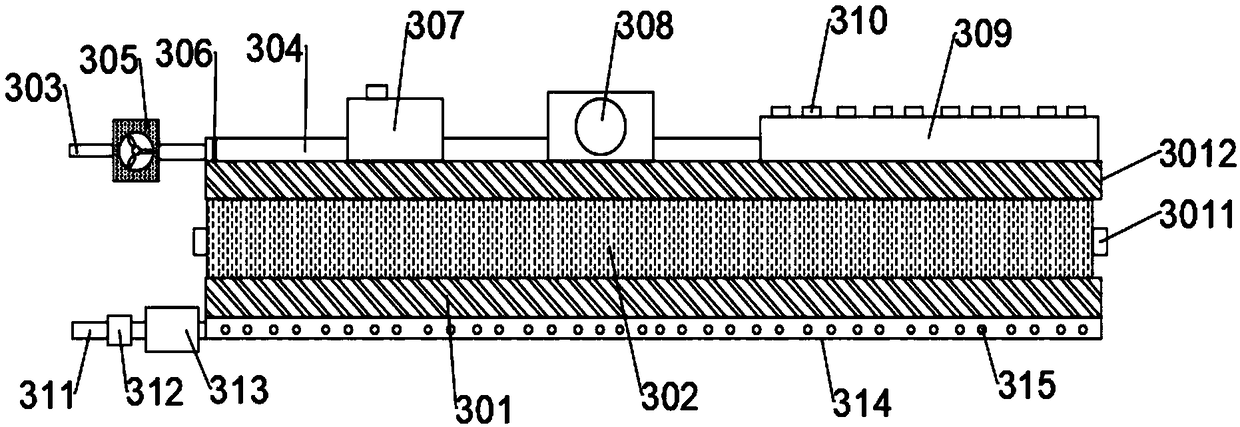 Plastic part of automobile wiper and preparation method thereof