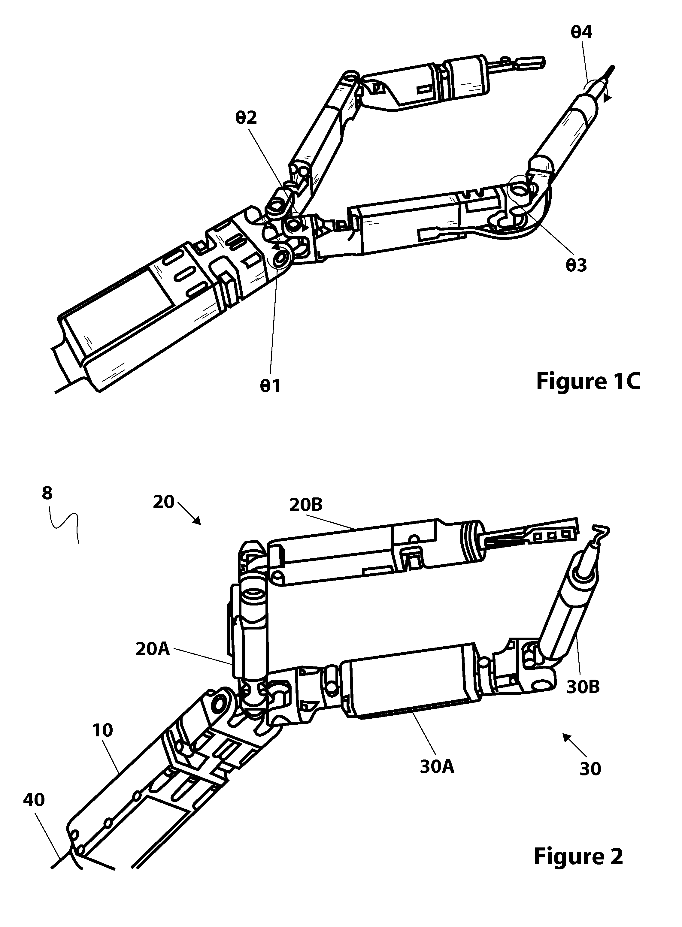 Local Control Robotic Surgical Devices and Related Methods