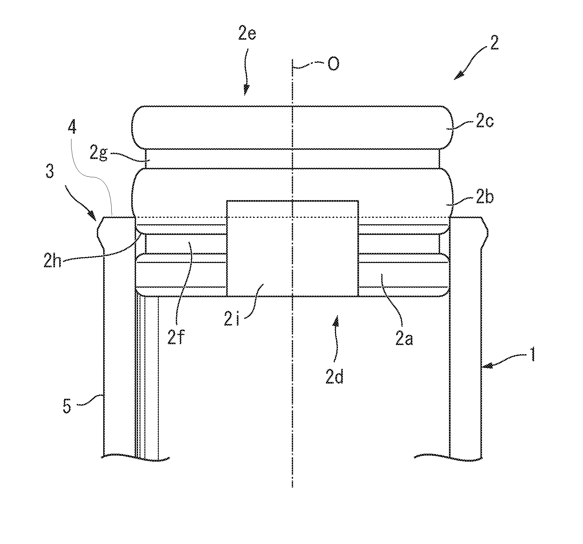 Device for sealing a vessel and method of manufacturing a sealed vessel