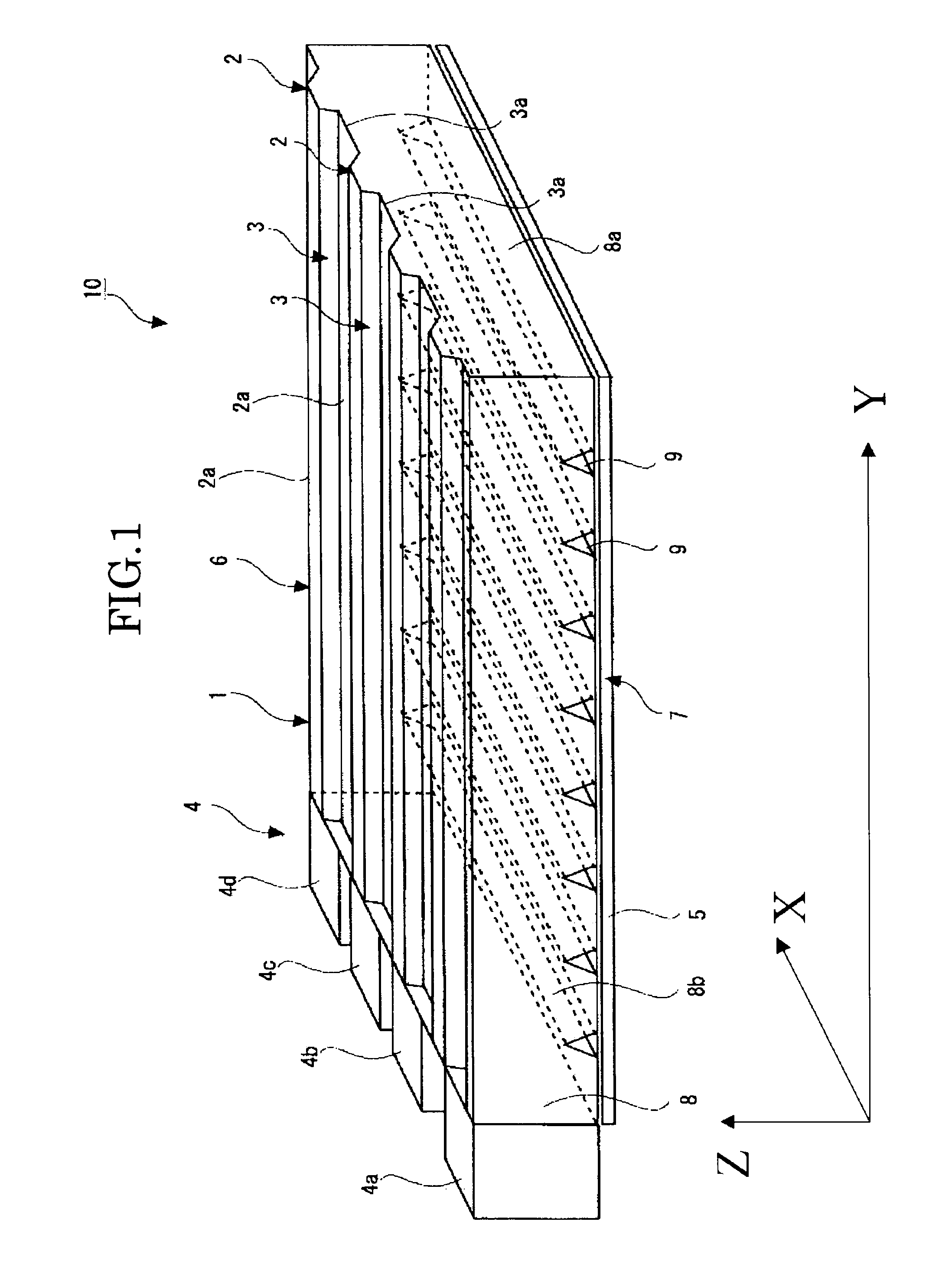 Surface light source element and image display including the same