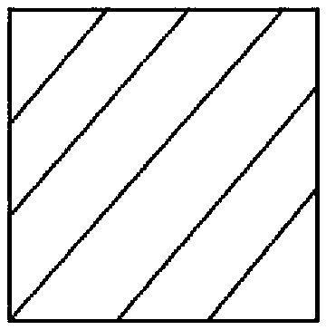 Suspension type through-body luminous mark