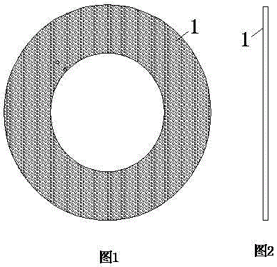 Non-metal material tray for garbage pyrolysis furnace rotating bed, and preparation method tehreof