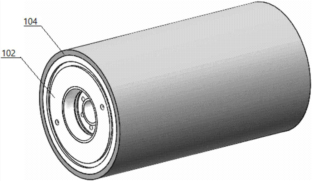 Method for reducing wear abnormality of guide wheel