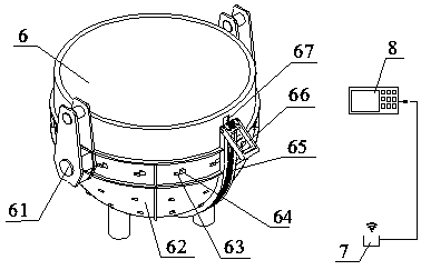 Single-trolley and double-beam ladle crane with non-translating cast secondary hook