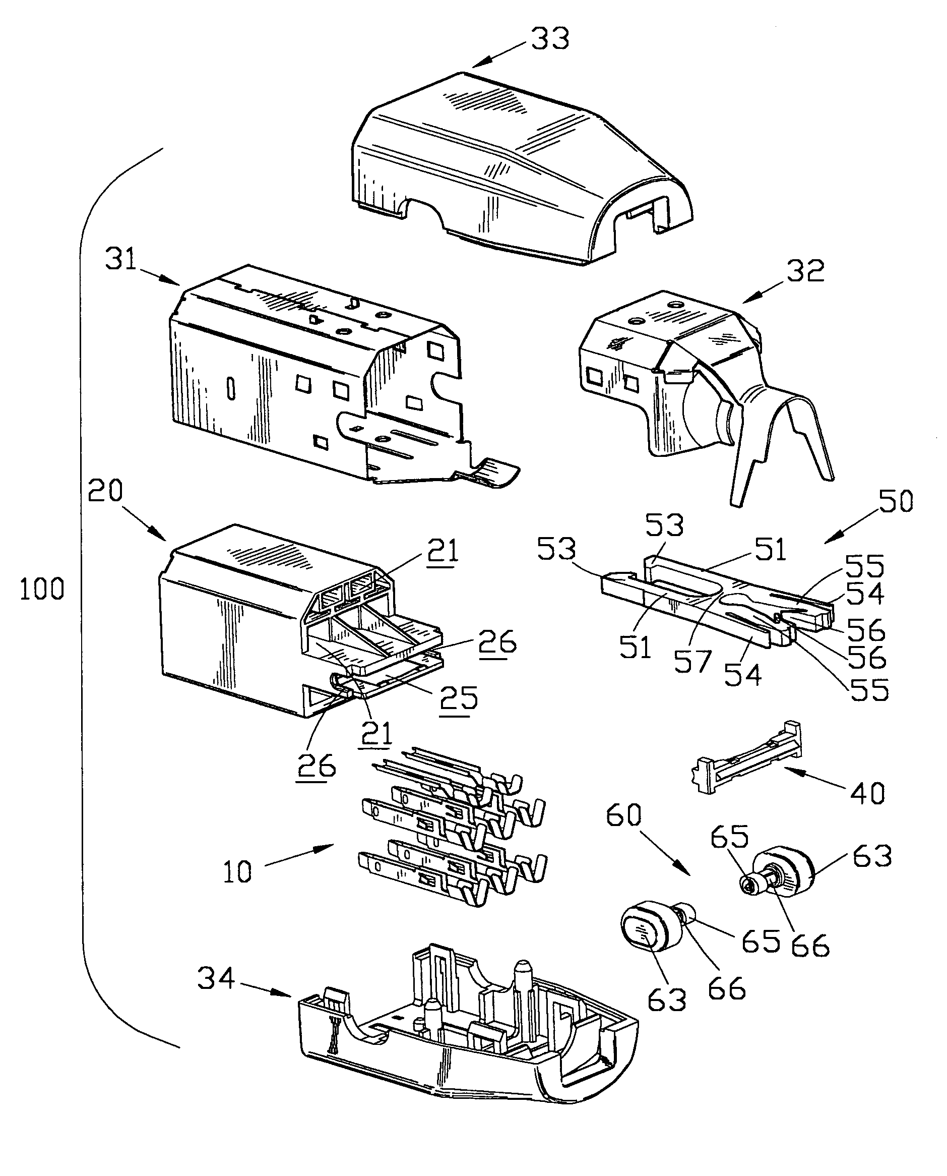 Electrical connector with latch mechanism