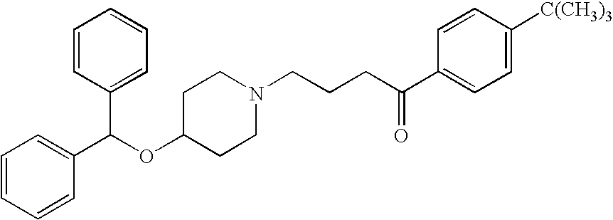 Solid oral forms of ebastine