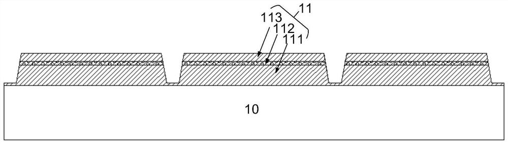 A vertical LED chip structure and manufacturing method thereof