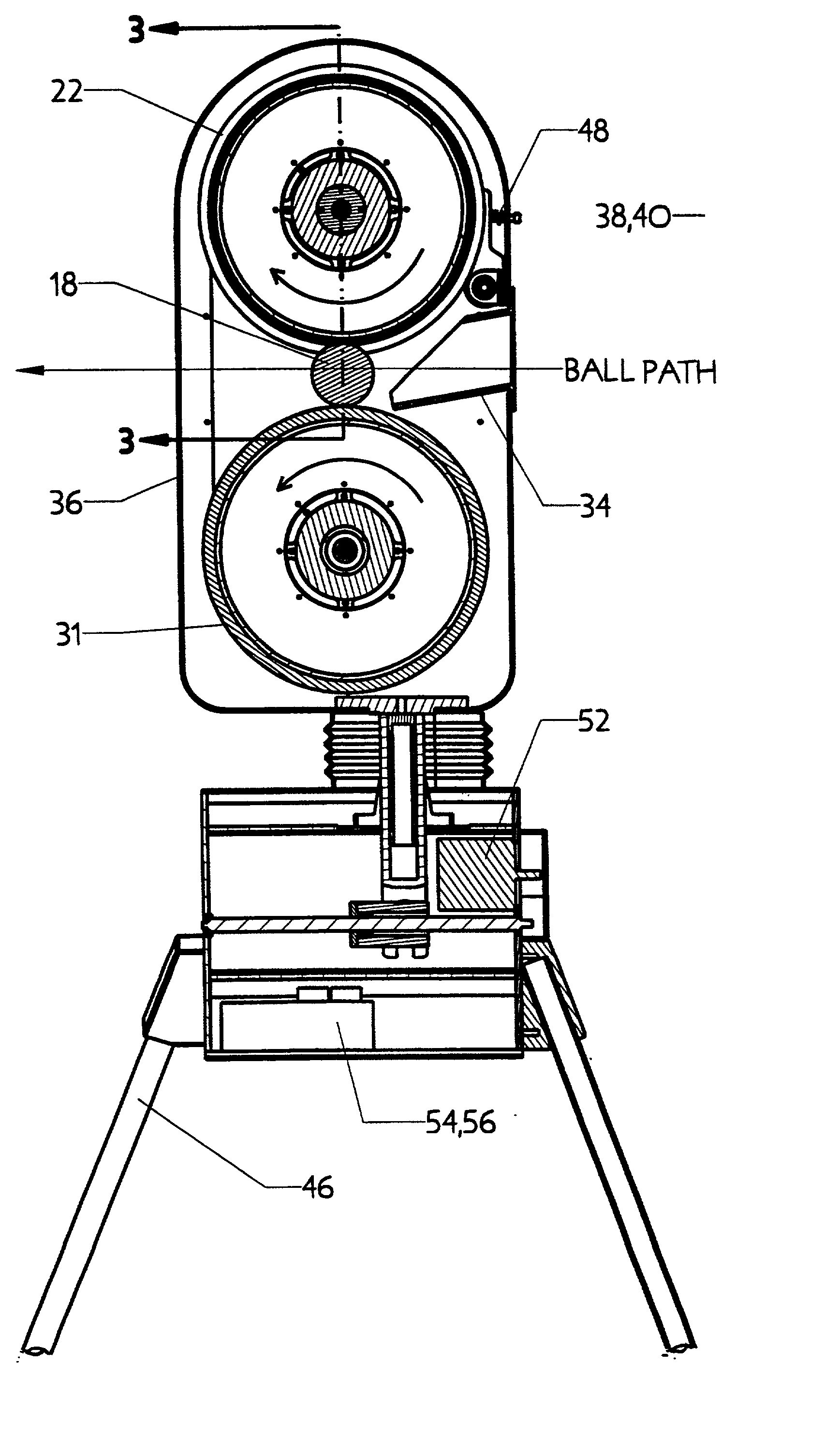 Ball pitching apparatus - 3