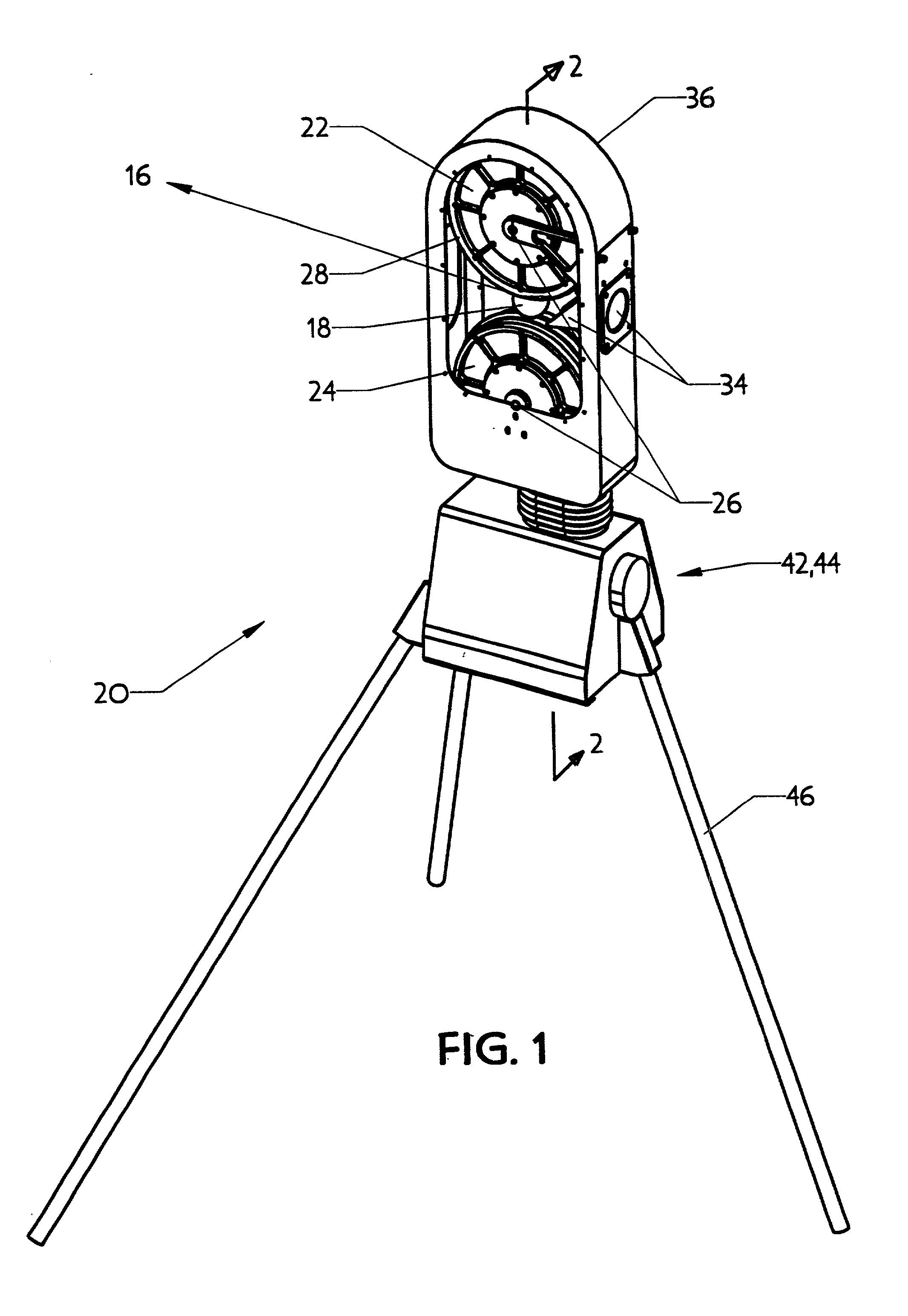 Ball pitching apparatus - 3