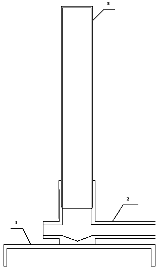 Gaseous-phase Bunsen burner laminar flame propagation speed measurement device and measurement method for liquid fuel