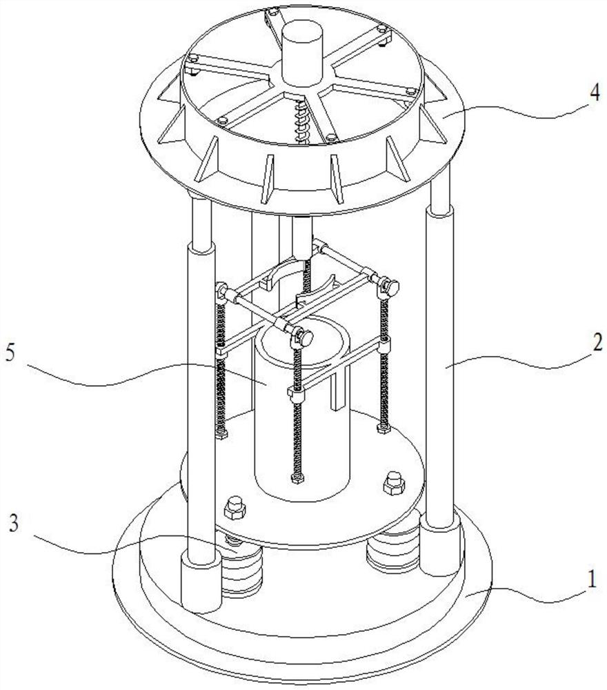 Auxiliary device for filling pipe with sand