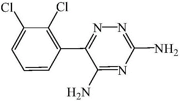 Improved synthesis process for lamotrigine