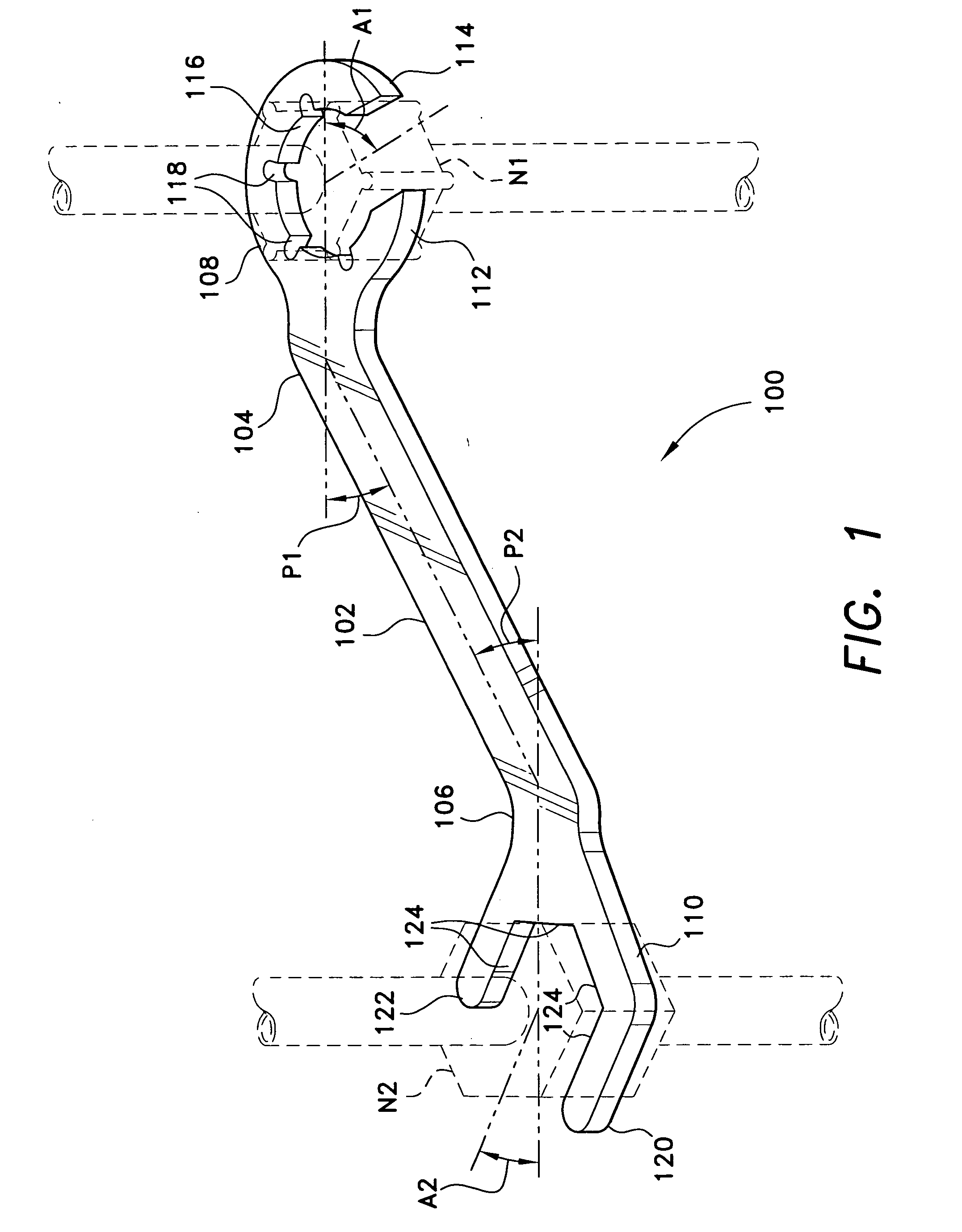 Toilet ballcock valve wrench