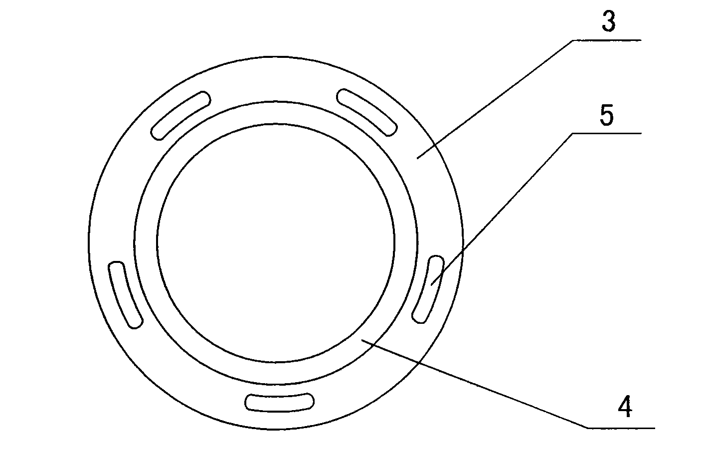 Special vaginal forceps for transvaginal operation