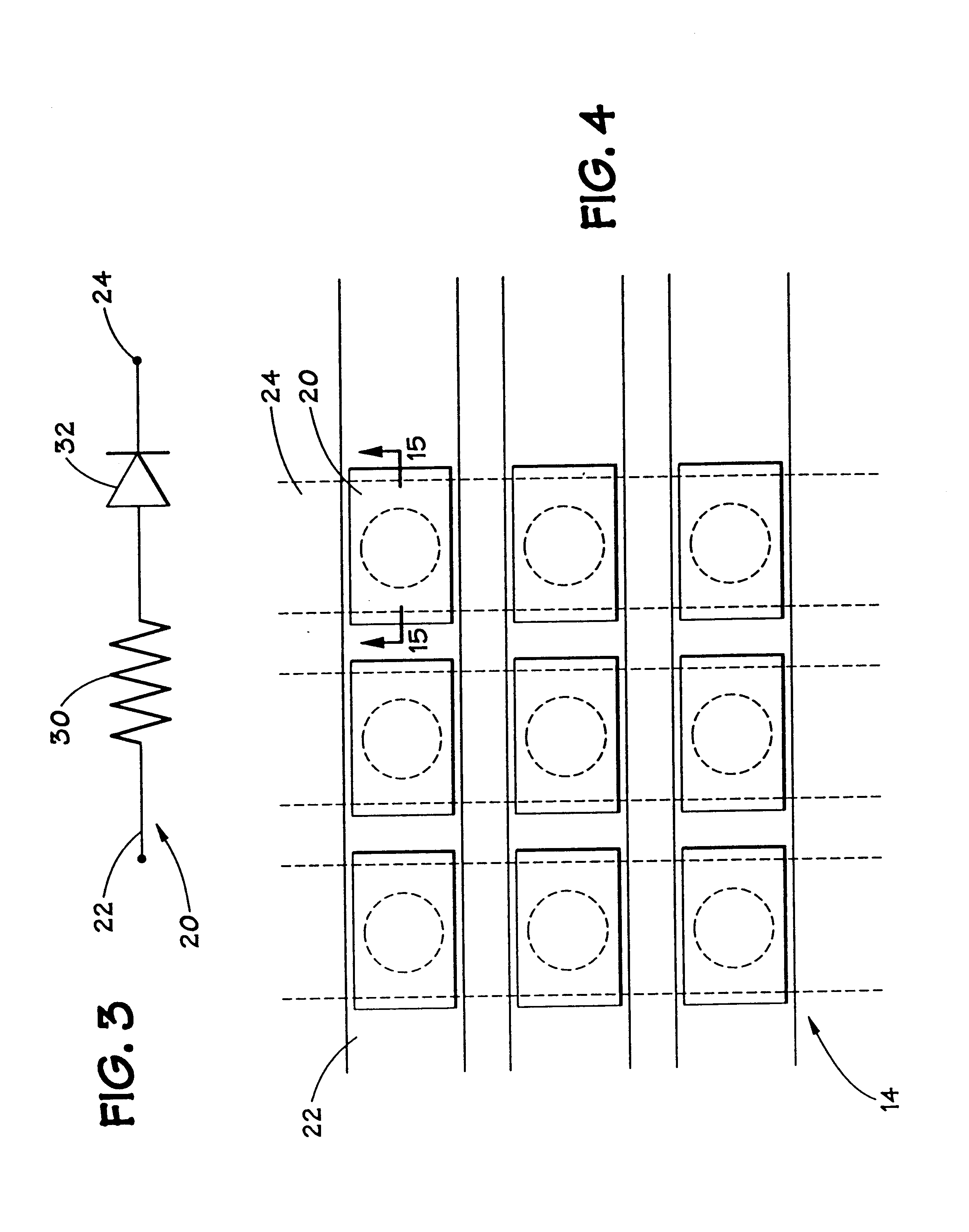 Memory elements and methods for making same